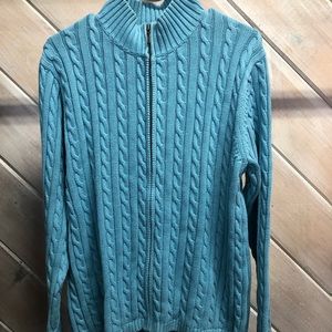 L.L.Bean cardigan sweater 100% cotton